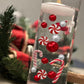 Floatpearl - Weihnachten - schwebende Zuckerstangen und Perlen - Vasen Weihnachtsdekoration 53 Teile + Waterpearls